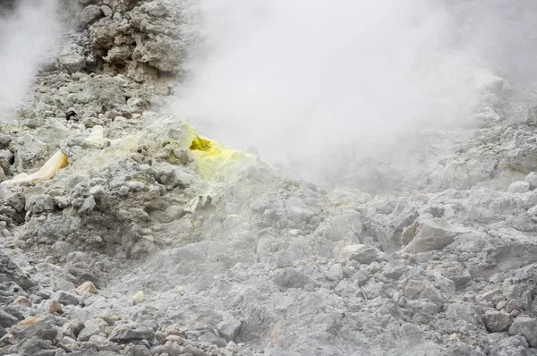 Kráter Vulkán Sibayak Sziget Szumátra Indonézia — Stock Fotó