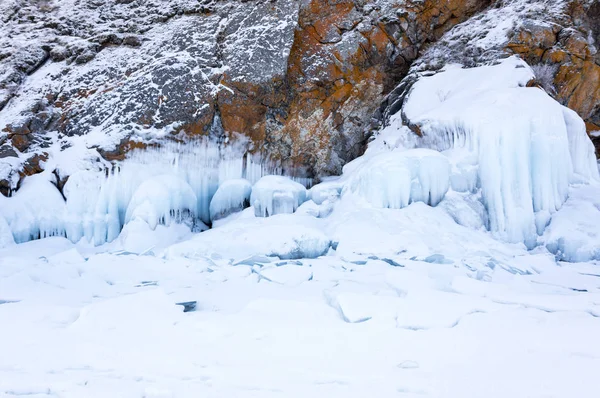 Baikalsee im Winter — Stockfoto