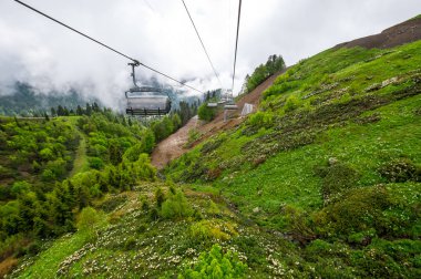 Kafkas Dağları'nın görünümü