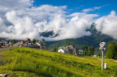 Rosa Khutor dağ Kayak Merkezi Görünümü