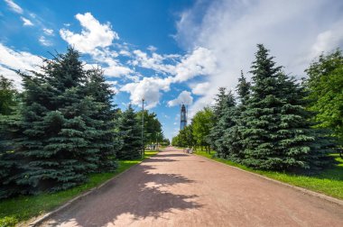 Görünüm Park Saint-Petersburg 300 yıldönümü