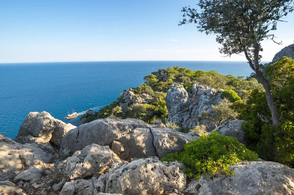 La côte de la mer Méditerranée — Photo