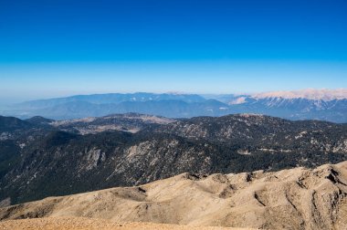 Tahtali zirvesinde panoramik görünüm