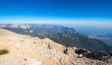 Tahtali zirvesinde panoramik görünüm
