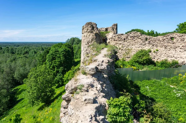 Ruins of Koporye fortress — Stock Photo, Image