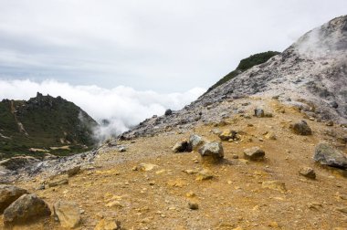 Sibayak yanardağı krateri