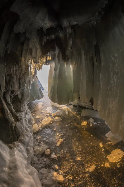 Ice cave on Lake Baikal