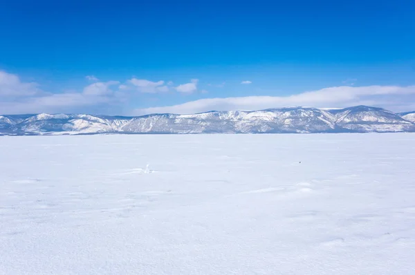 Lac Baïkal en hiver — Photo