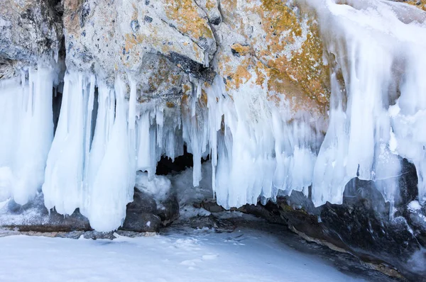 Lac Baïkal en hiver — Photo