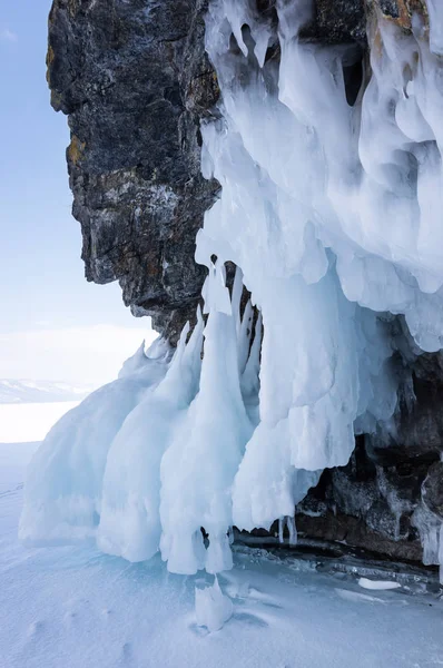 Baikalsee im Winter — Stockfoto