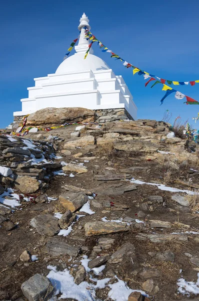 Alle verheißungsvollen Stupa des großen Erwachens — Stockfoto