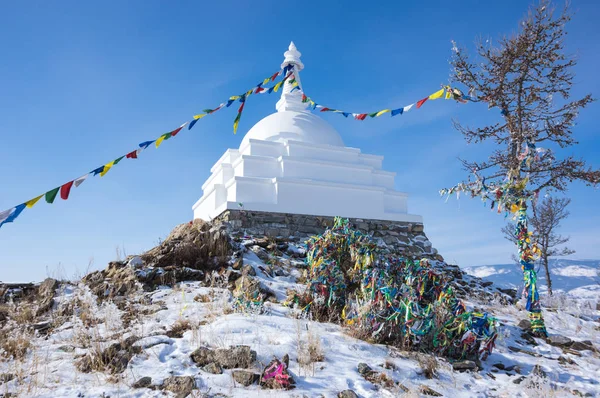 Alle verheißungsvollen Stupa des großen Erwachens — Stockfoto