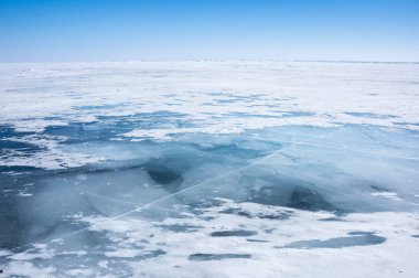 Kış aylarında Deniz Baykal