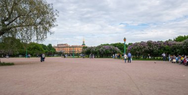 Saint-Petersburg, Rusya'nın merkezinde mars tarlası