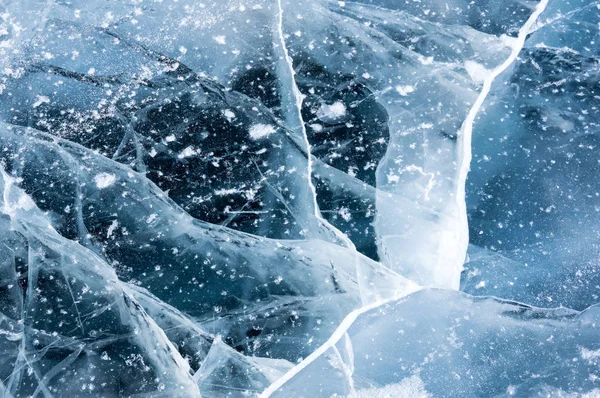 Лёд Байкала — стоковое фото
