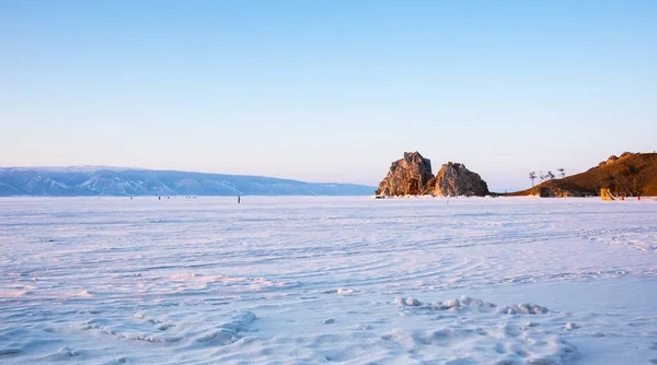 Cape Burkhan on Olkhon Island at Baikal Lake — Stock Photo, Image