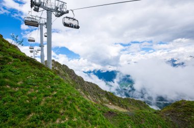 Kafkas Dağları'nın görünümü