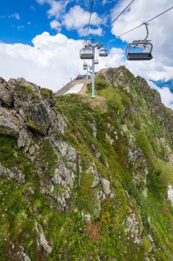 Kafkas Dağları'nın görünümü