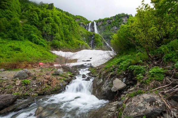 View of Caucasian mountains — Stock Photo, Image