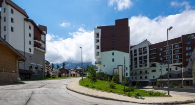 Rosa Khutor dağ Kayak Merkezi Görünümü