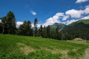 Kafkas Dağları'nın görünümü