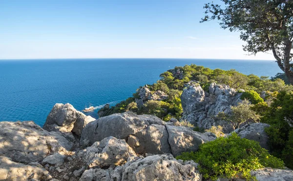 La côte de la mer Méditerranée — Photo