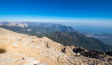Tahtali zirvesinde panoramik görünüm