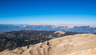Tahtali zirvesinde panoramik görünüm
