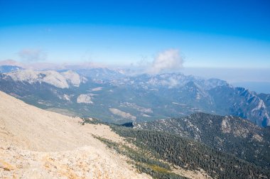 Tahtali zirvesinde panoramik görünüm