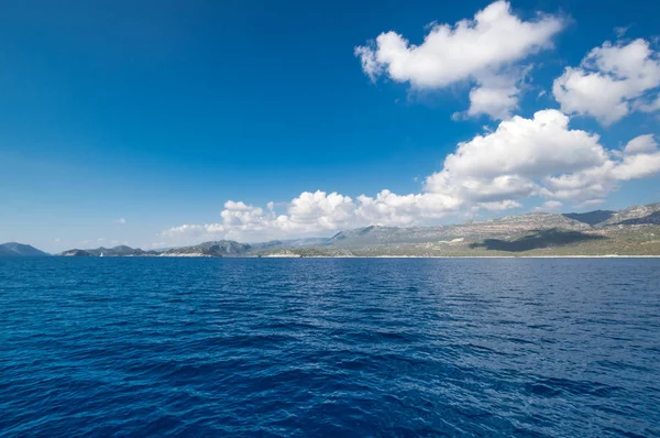 La costa del mar Mediterráneo — Foto de Stock