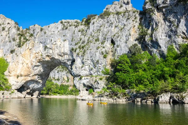 Den Pont-d'Arc i Frankrike — Stockfoto