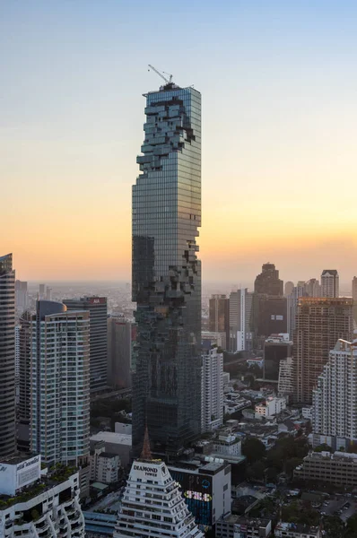 Vista de MahaNakhon em Bancoc — Fotografia de Stock