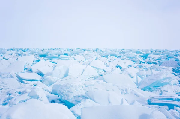 Lac Baïkal en hiver — Photo