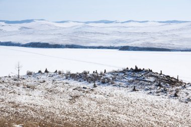 Ogoy Adası'nın panoramik manzarası