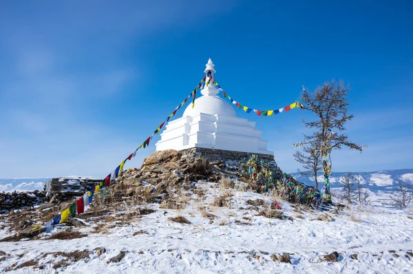 Alle verheißungsvollen Stupa des großen Erwachens — Stockfoto