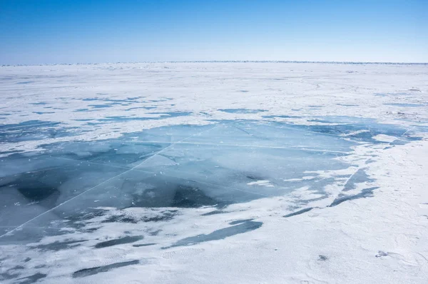 Lago Baikal en invierno — Foto de Stock