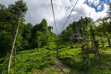 Kafkas Dağları'nın görünümü