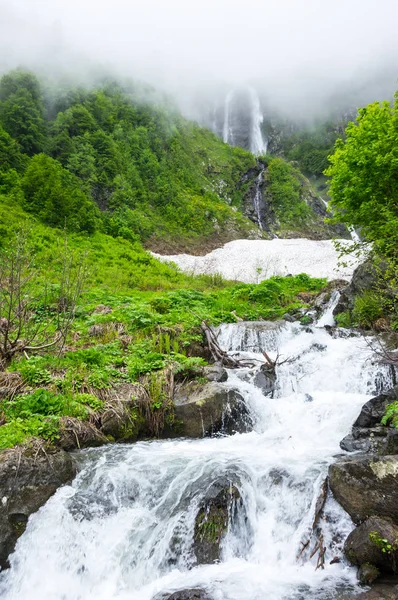 View of Caucasian mountains — Stock Photo, Image