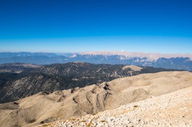 Tahtali zirvesinde panoramik görünüm