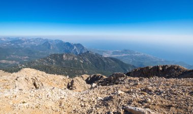 Tahtali zirvesinde panoramik görünüm