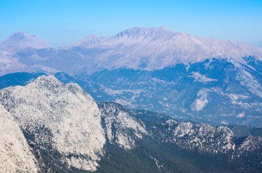 Tahtali zirvesinde panoramik görünüm