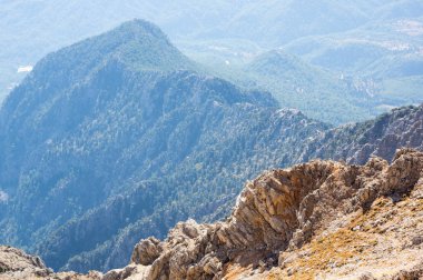 Tahtali zirvesinde panoramik görünüm