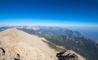 Tahtali zirvesinde panoramik görünüm