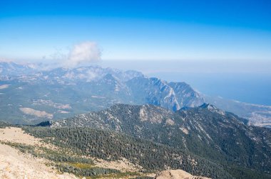 Tahtali zirvesinde panoramik görünüm