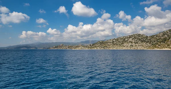 La côte de la mer Méditerranée — Photo