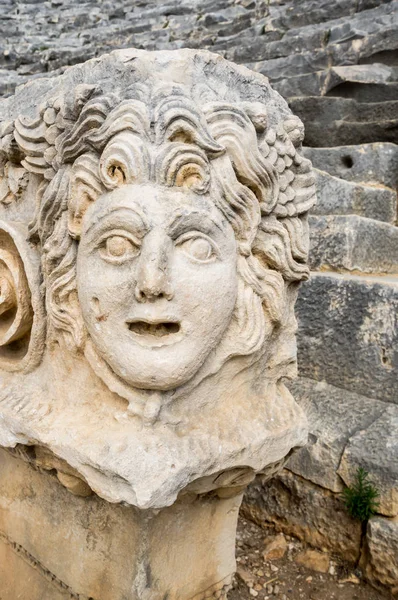 Myra, Türkiye şehrinde antik bas-kabartma