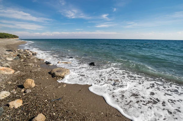 A costa do mar Mediterrâneo — Fotografia de Stock