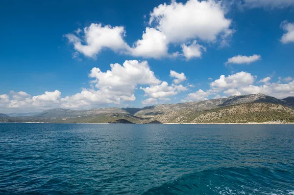 Costa Del Mar Mediterráneo Riviera Turca Provincia Antalya Turquía —  Fotos de Stock