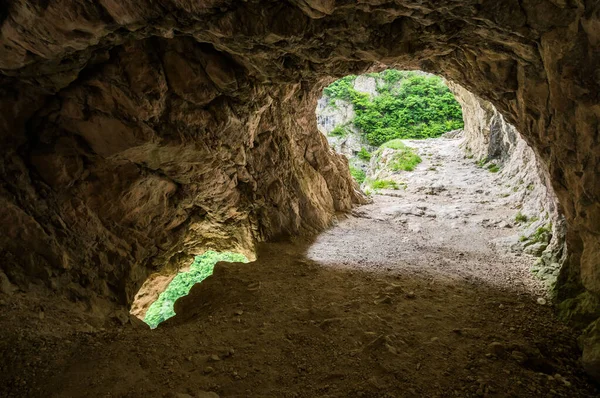 Veduta Della Gola Cherek Nelle Montagne Del Caucaso Kabardino Balkaria — Foto Stock