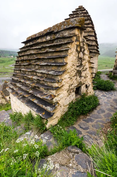 Dargavs Köyü Kuzey Osetya Rusya Antik Alanya Nekropolü Ölüler Şehri — Stok fotoğraf